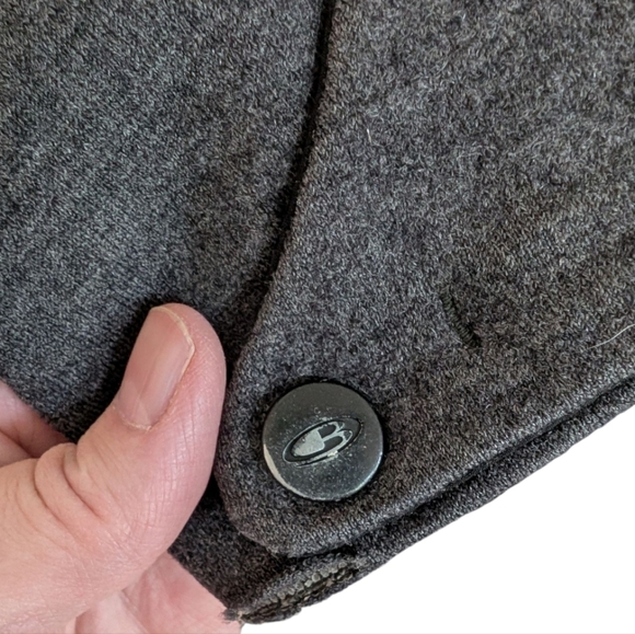 Icebreaker 380 Pure Plus Jacket Men's size Large Merino Lined Winter Coat Grey - Picture 9 of 16